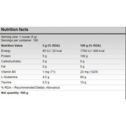FA Nutrition Xtreme Glutamine - 500 gr